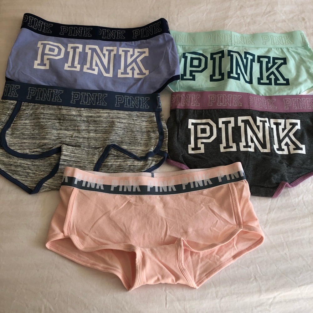 NWT Pink VS Boyshorts Underwear. Size M